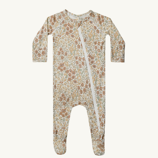 Pyjama bambou fleurs sauvages | Quincy Mae
