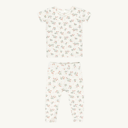 Ensemble bambou fraises | Quincy Mae