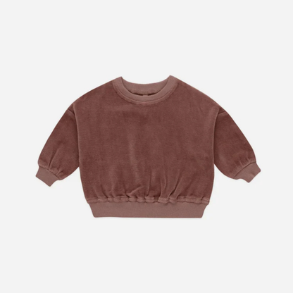 Chandail velour fig 18-24M | Quincy Mae