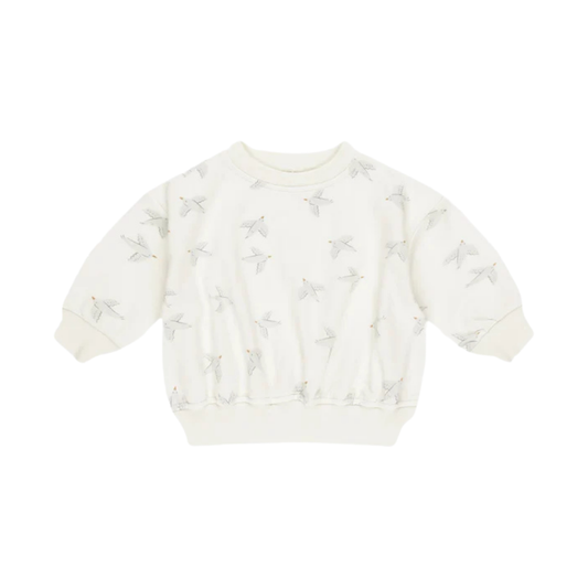 Chandail sweat Oiseaux | Quincy Mae