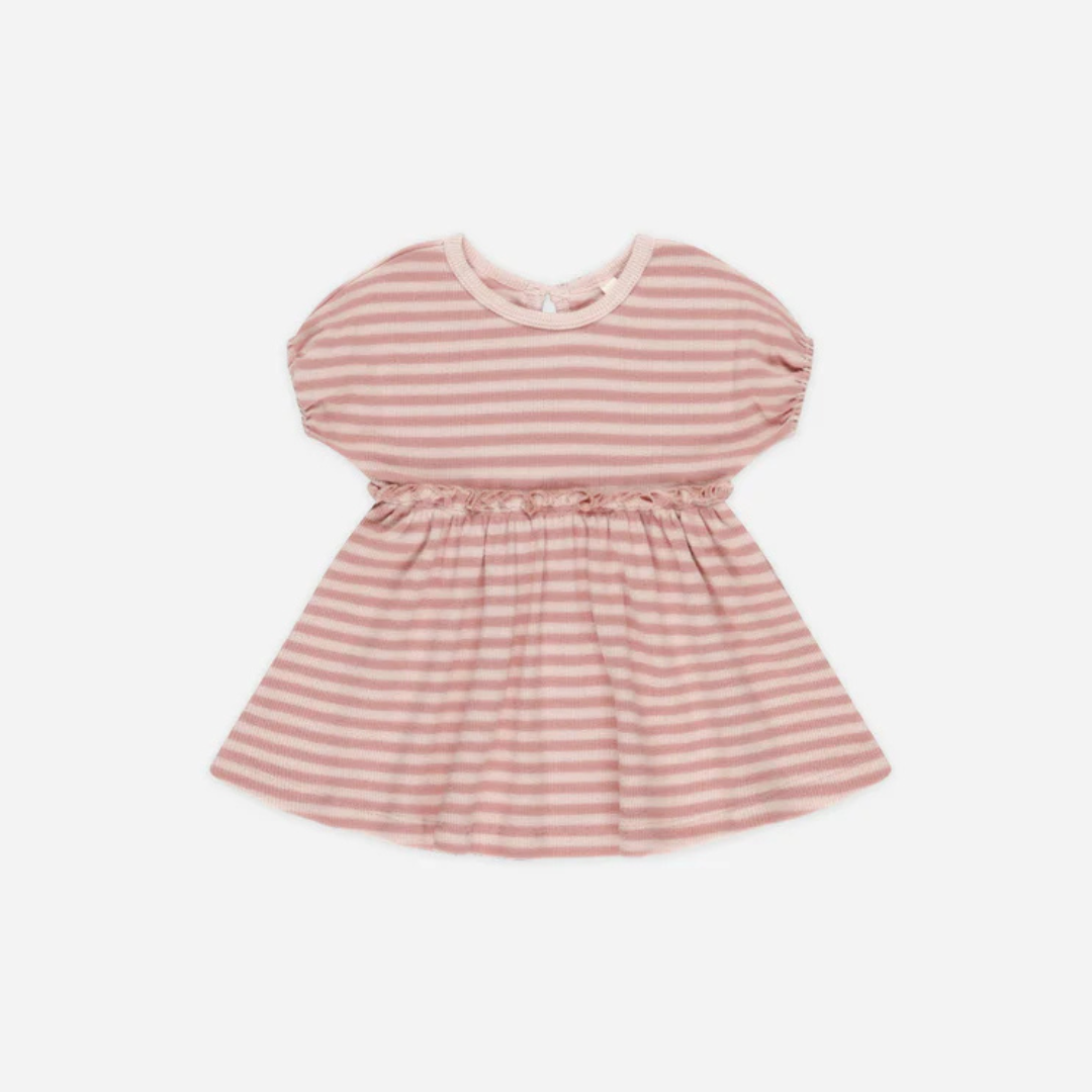 Annie pink striped dress | Quincy Mae