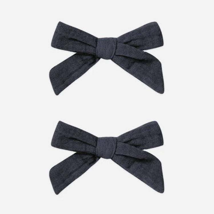 Bows set of 2 Navy | Rylee + Cru