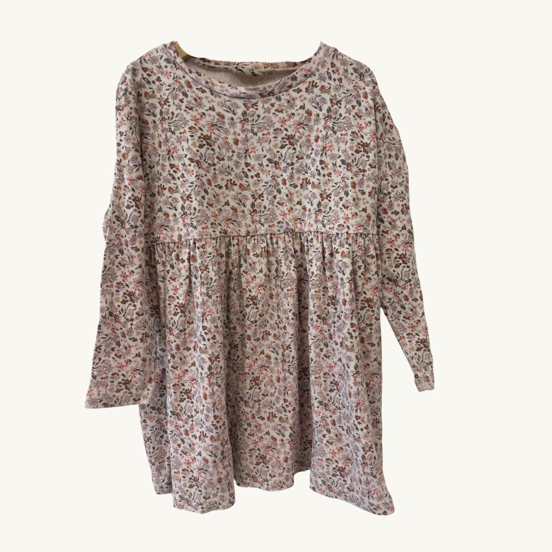 SH | IMPERFECT* Wheat floral Jersey dress 5Y
