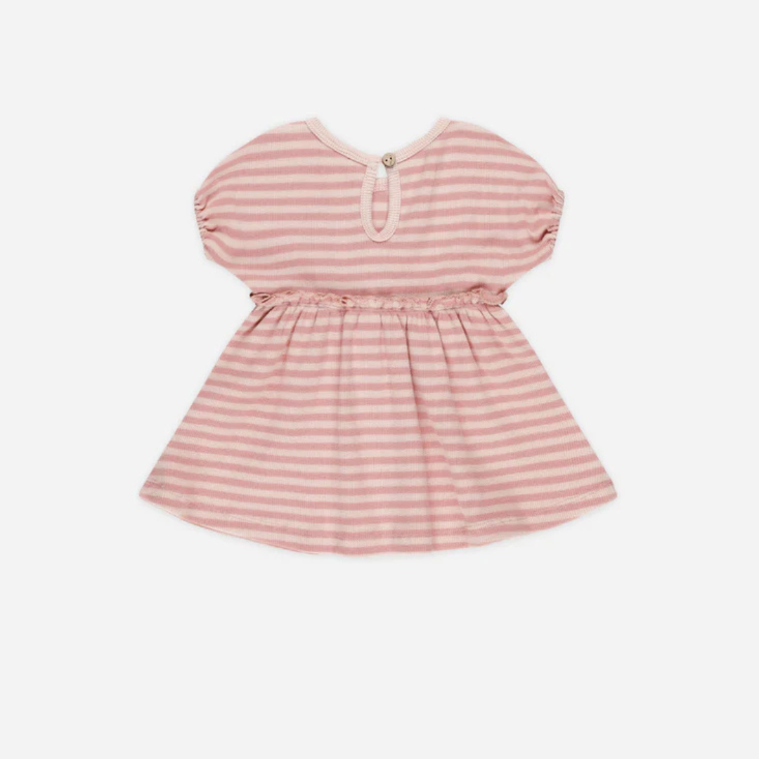 Annie pink striped dress | Quincy Mae