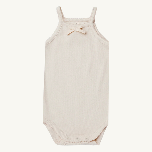 Cream Camisole Bodysuit | Quincy Mae