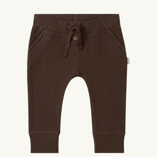 Unisex nougat Raindrum trousers | Noppies