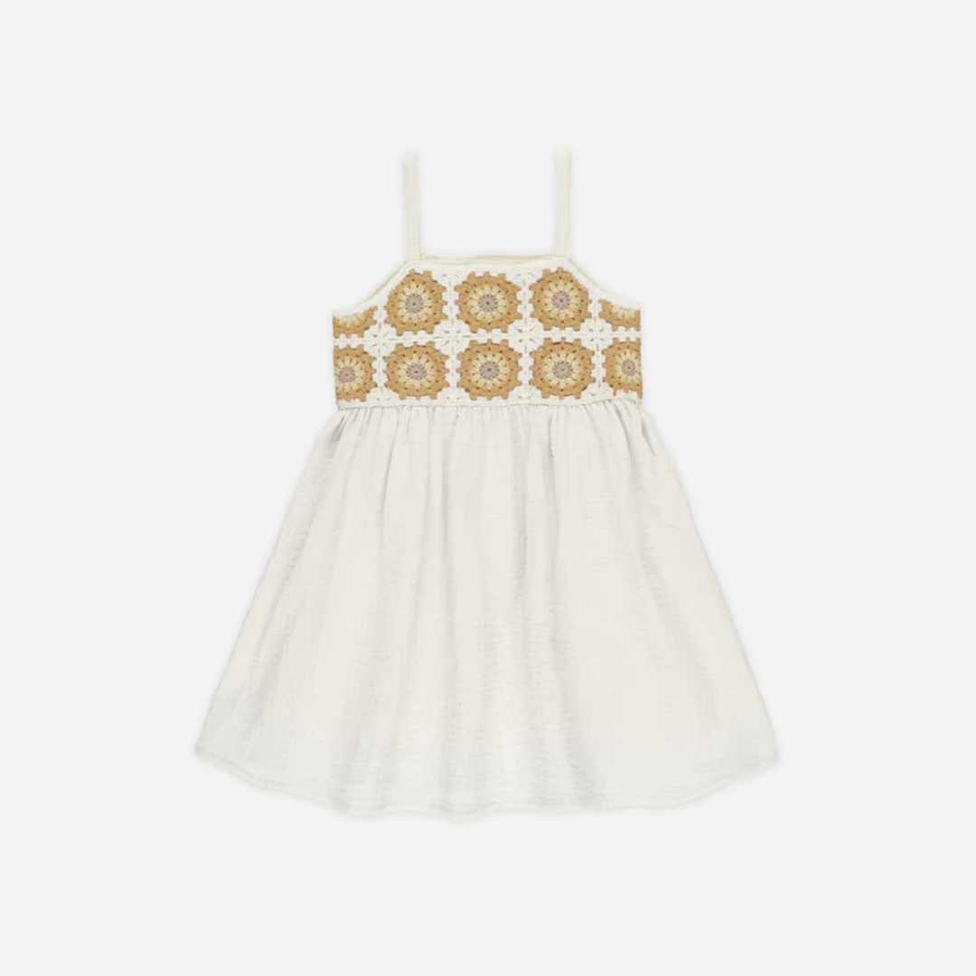 Crochet Marigold Daisy Dress | Rylee + Cru