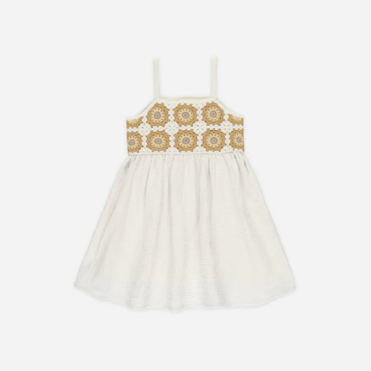 Crochet Marigold Daisy Dress | Rylee + Cru