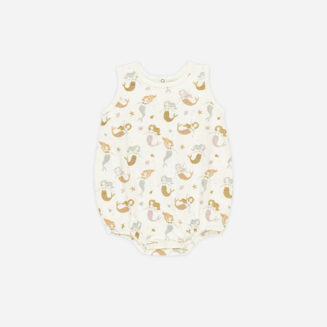 Romper Bubble Onesie Mermaids | Rylee + Cru