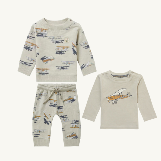 Noppies airplane set