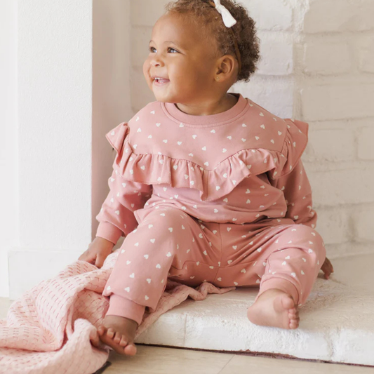 Ensemble sweat coeurs | Quincy Mae