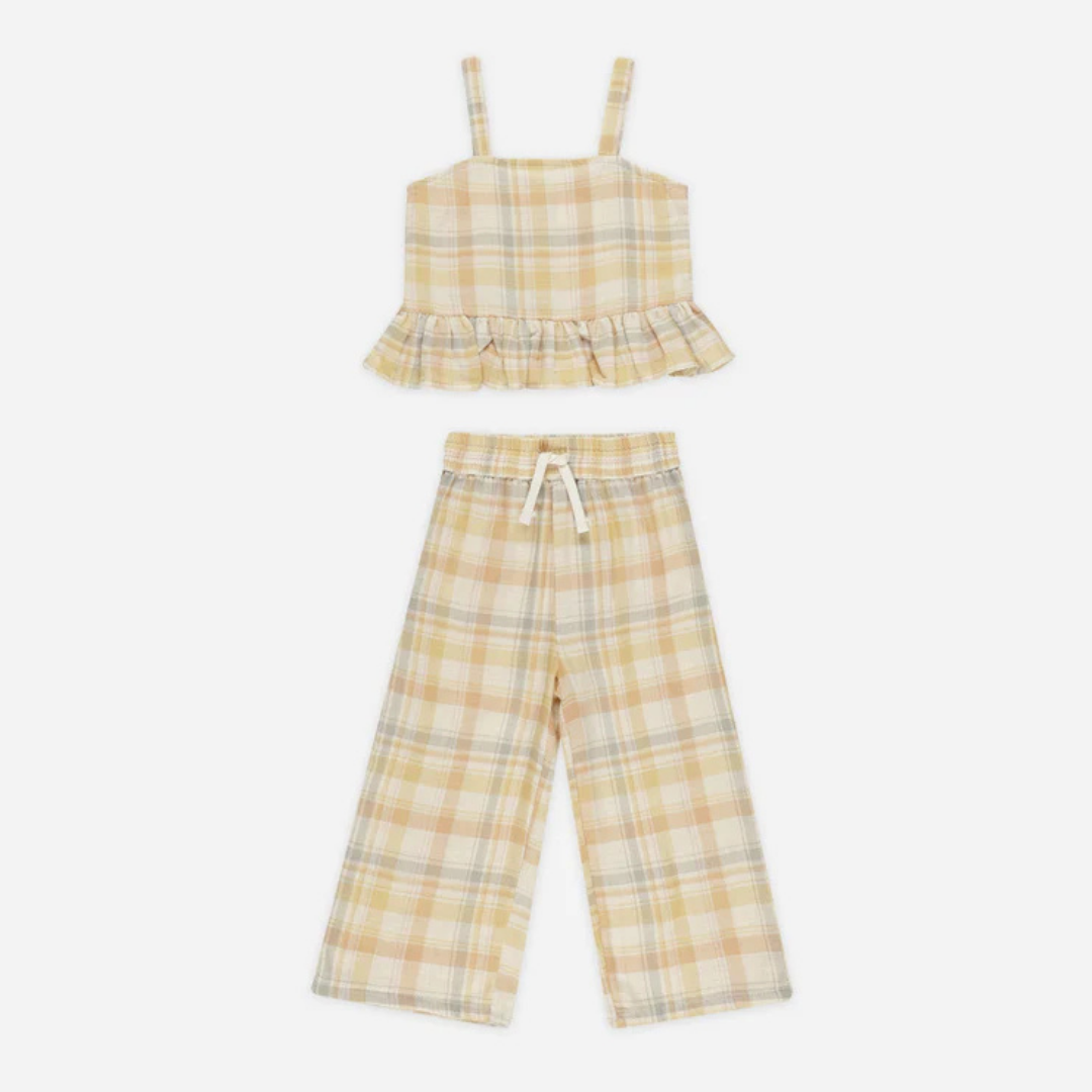 Kayli Set Pastel Plaid | Rylee + Cru