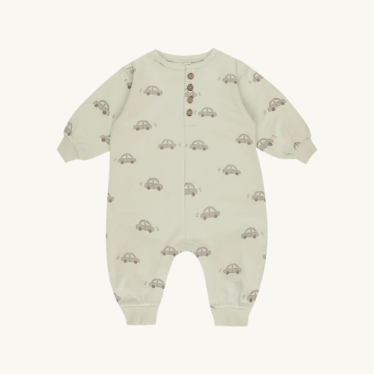 Jumpsuit sauge voitures | Quincy Mae