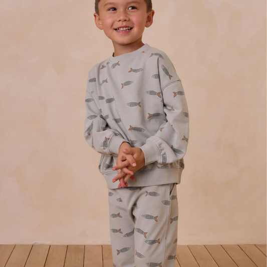 Ensemble sweat sardines