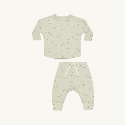 Ensemble cotton bio étoiles | Quincy Mae