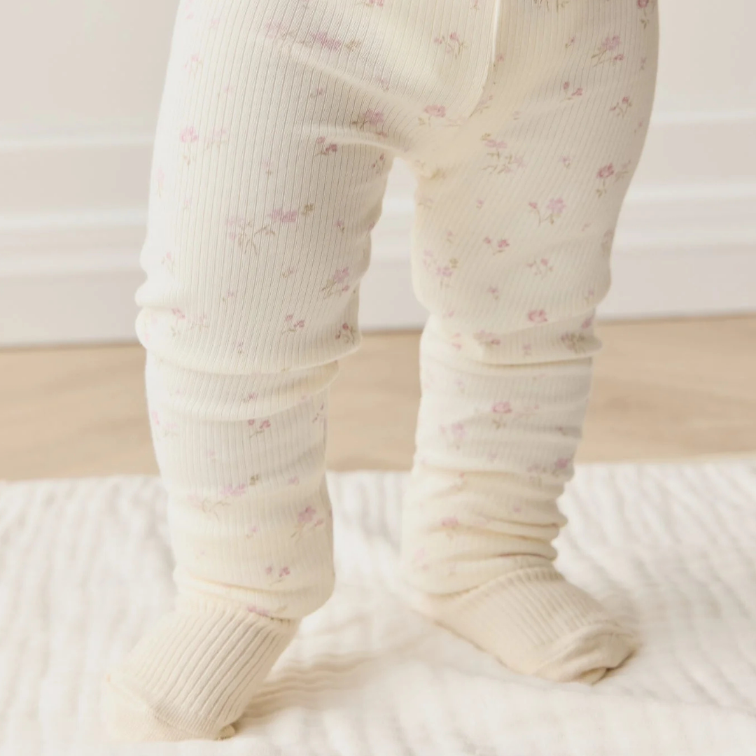 Fine Rib Caroline Egret 2 Pieces Set | Jamie Kay