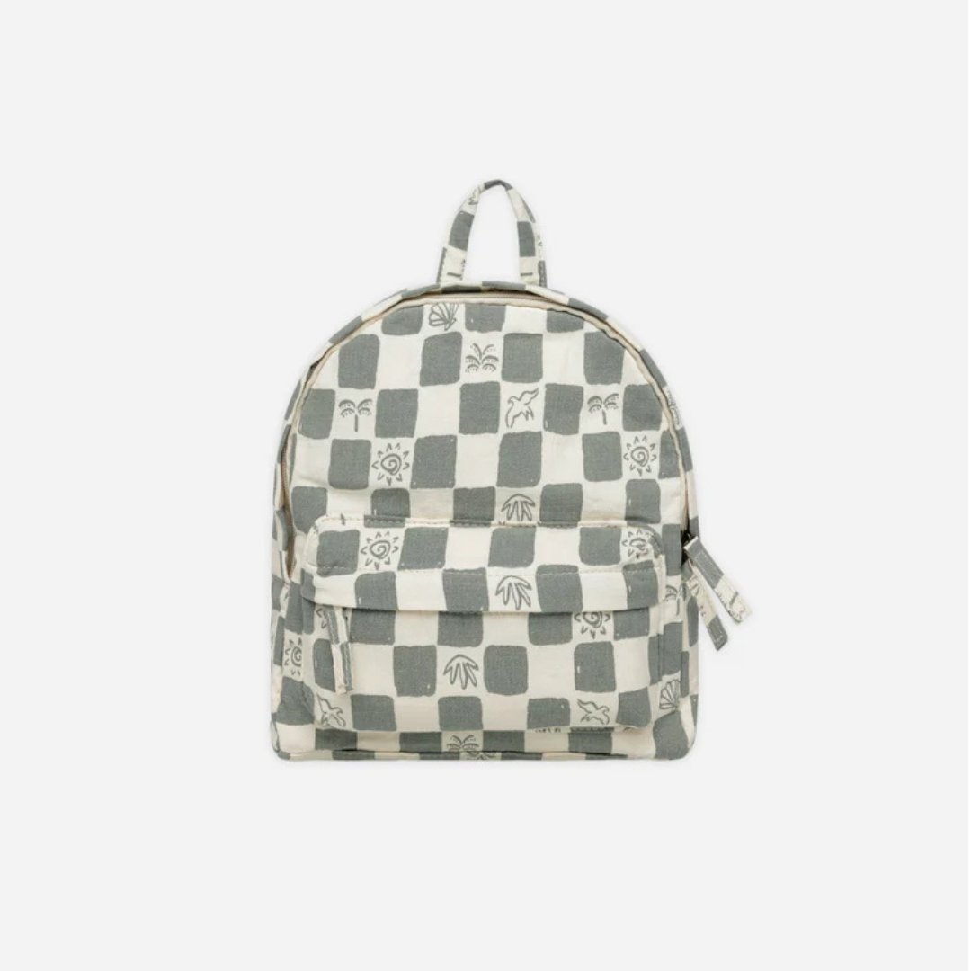 Mini sac à dos Coastal Check | Rylee + Cru