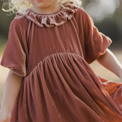 Robe Adeline poppy 2-3 ans | Noralee
