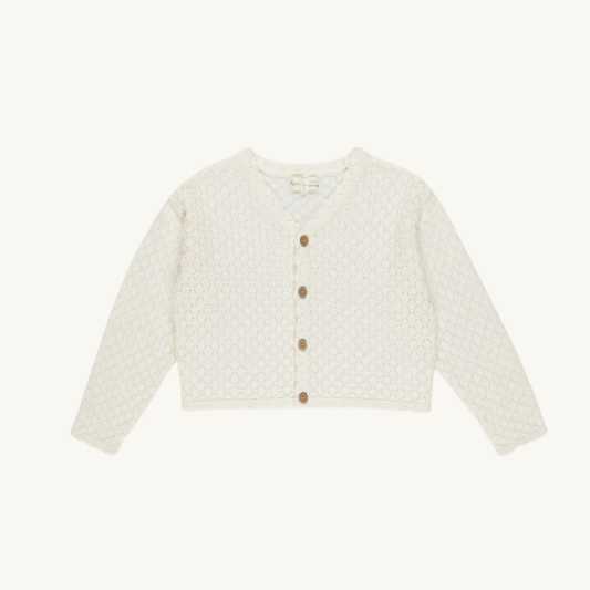 Cardigan Ella ivoire 4-5 ans | Rylee + Cru