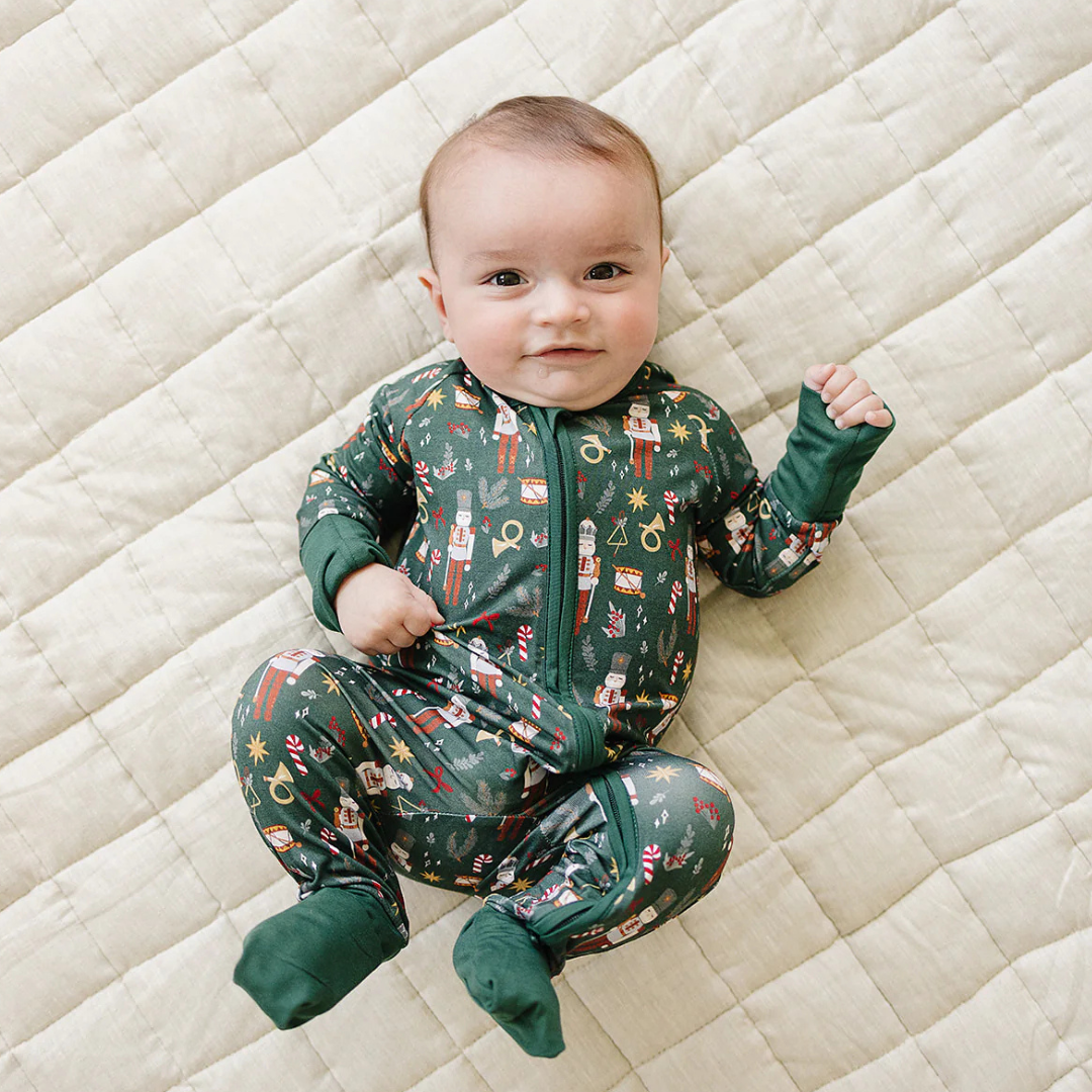 Pyjamas Noël une-pièce casse-noisettes | Mebie Baby