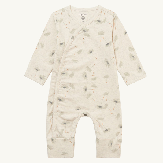 McRae unisex jumpsuit oatmeal | Noppies