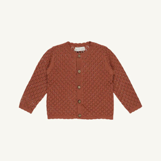 Cardigan crochet Poppy 18-24 mois | Rylee + Cru