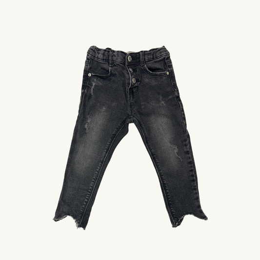 SM | Washed Black Jeans 18-24M | Zara