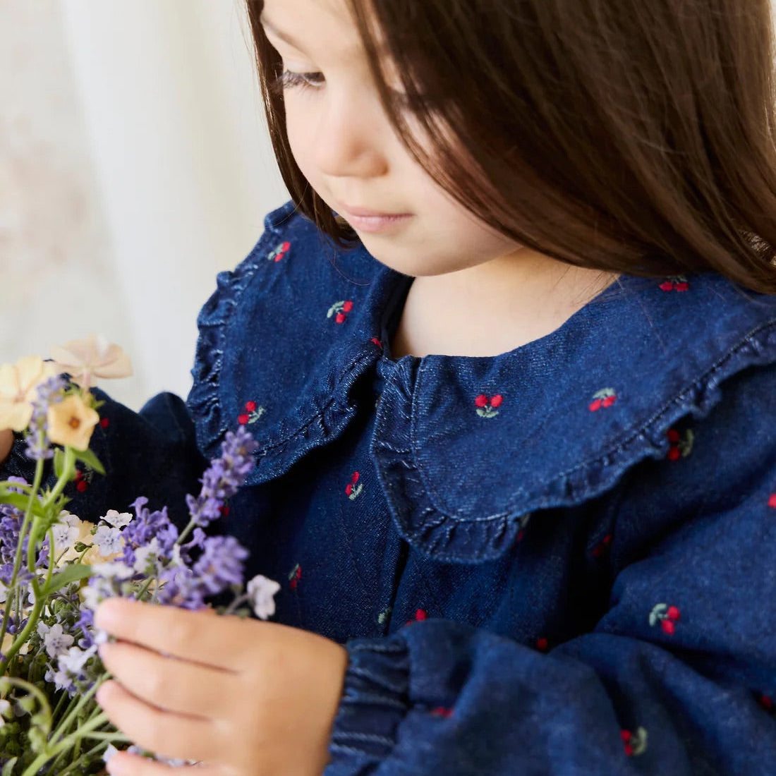 Amandine Jacket Cerise Denin | Jamie Kay