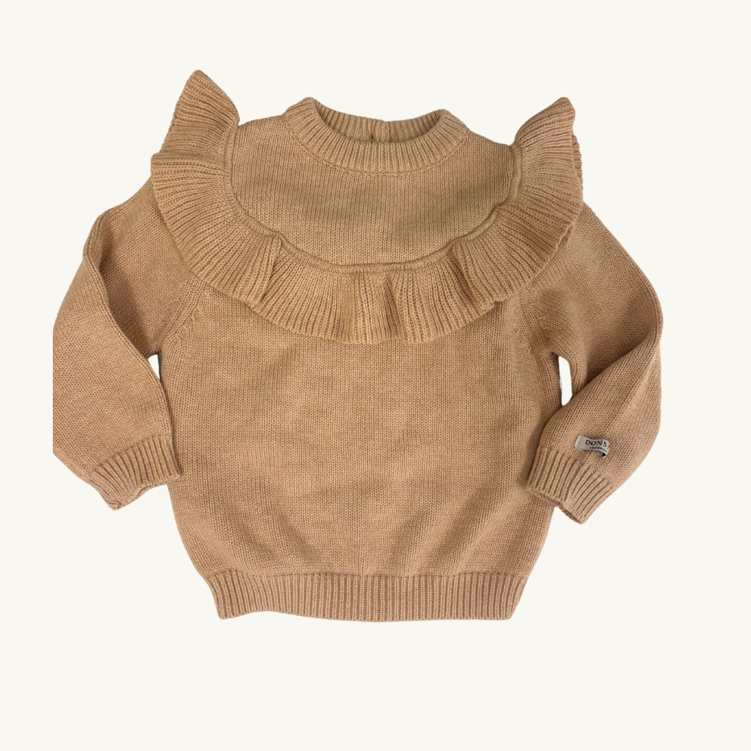 SH | Donsje Ruffled Knit Sweater 12-18M