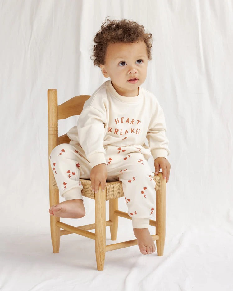 Relaxed Sweatshirt Heart Breaker | Quincy Mae