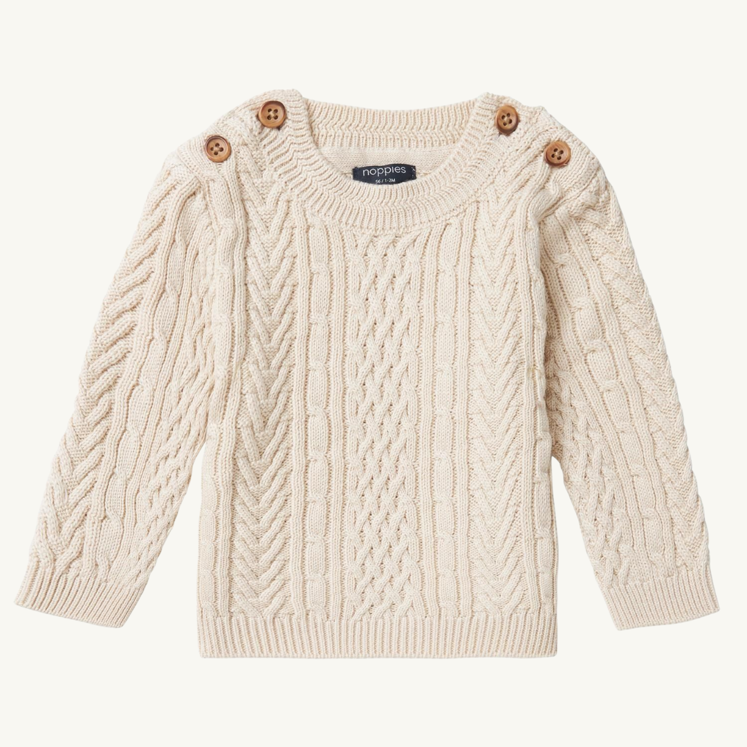 Chandail tricot sandshell | Noppies
