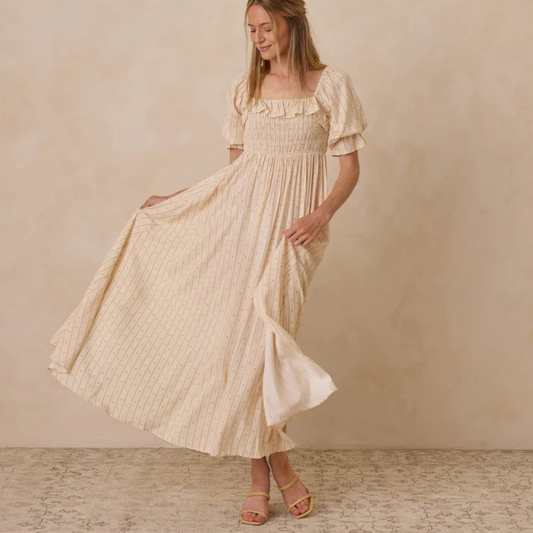 Robe Birdie Victorian stripes | Noralee