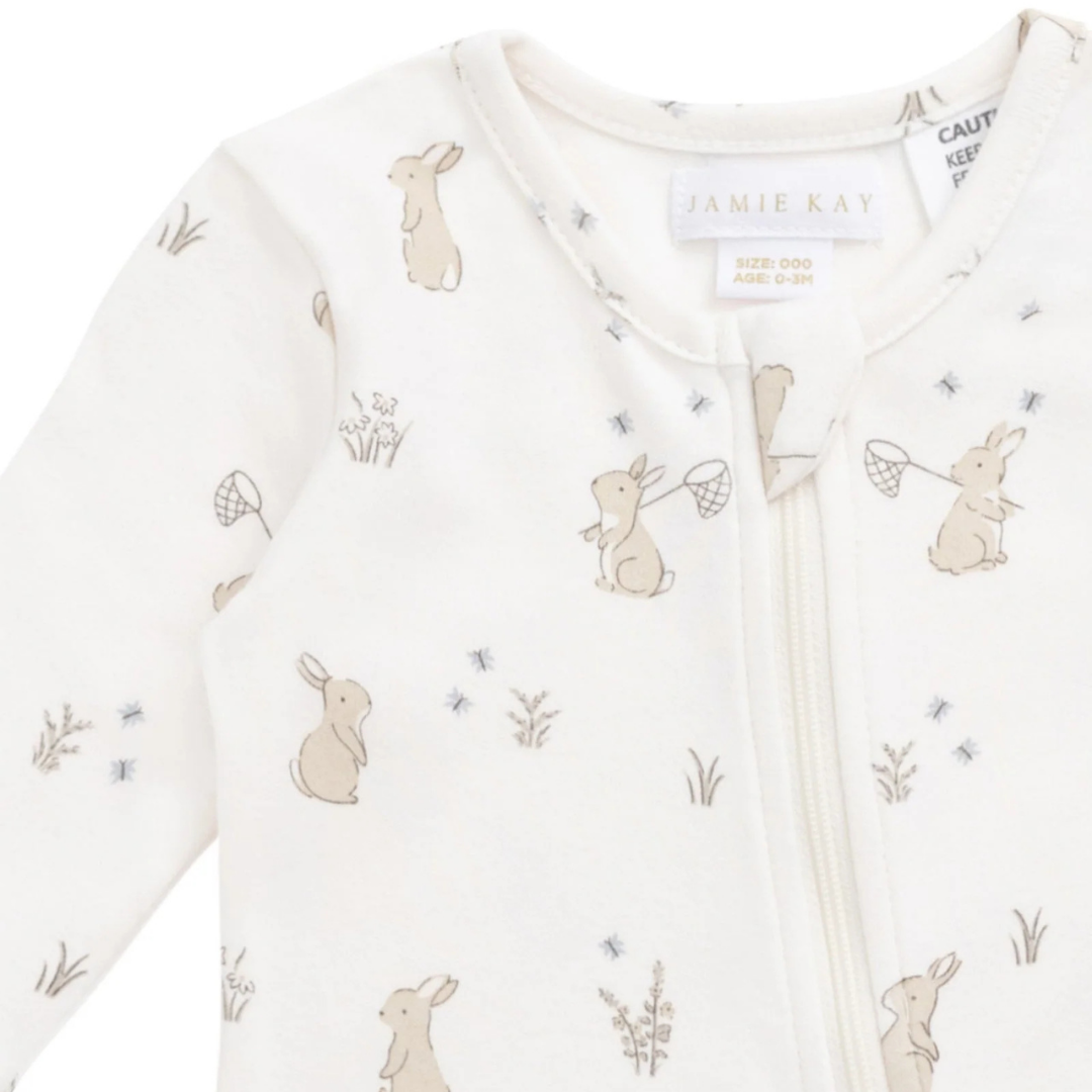 Reese Zip Onepiece Lapin Jardin | Jamie Kay