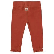 Legging Varamin côtelé baked clay | Noppies