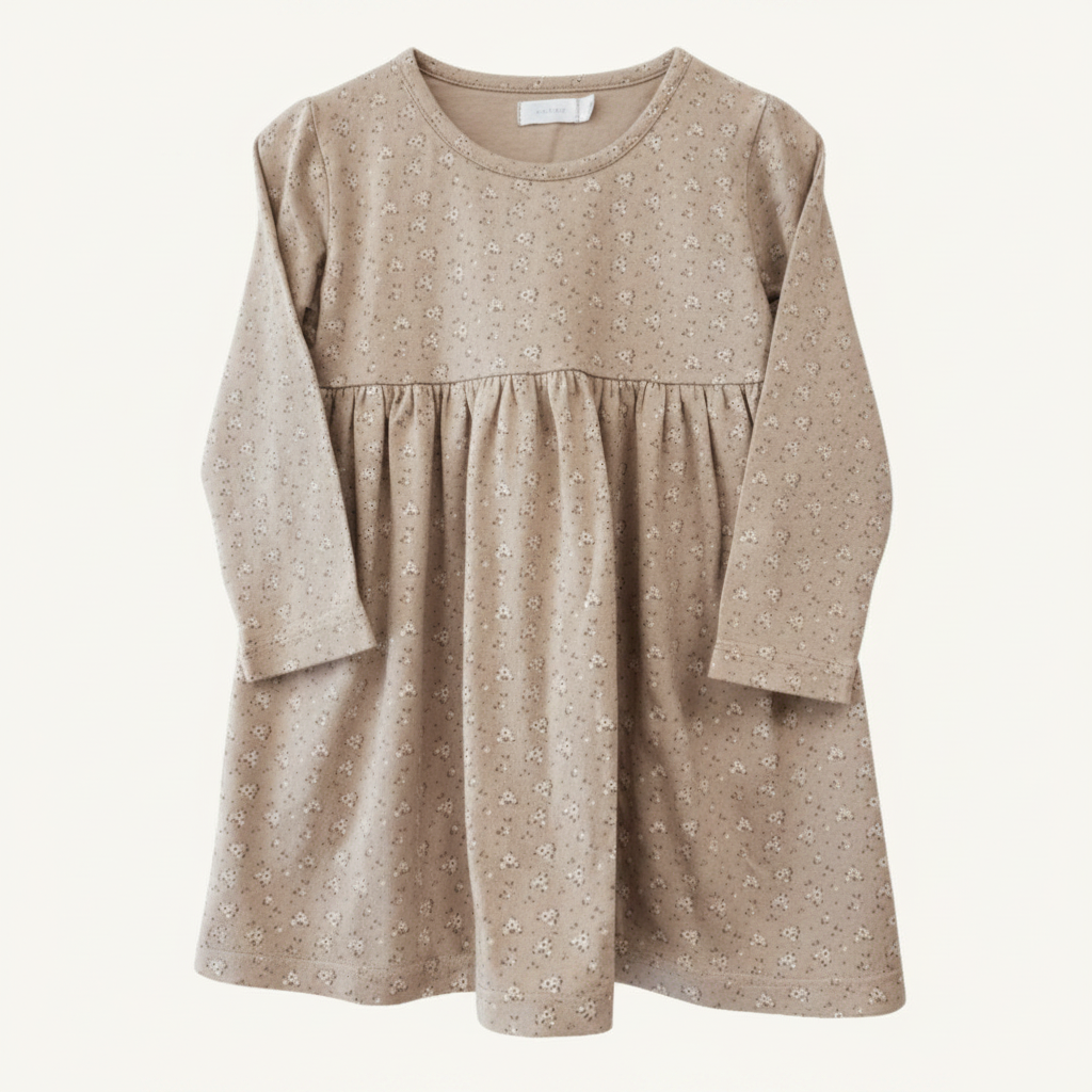SM | JK Tallulah blush dress cream floral 2Y