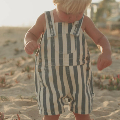 Shorthall Ocean Stripes 6-7Y | Rylee + Cru