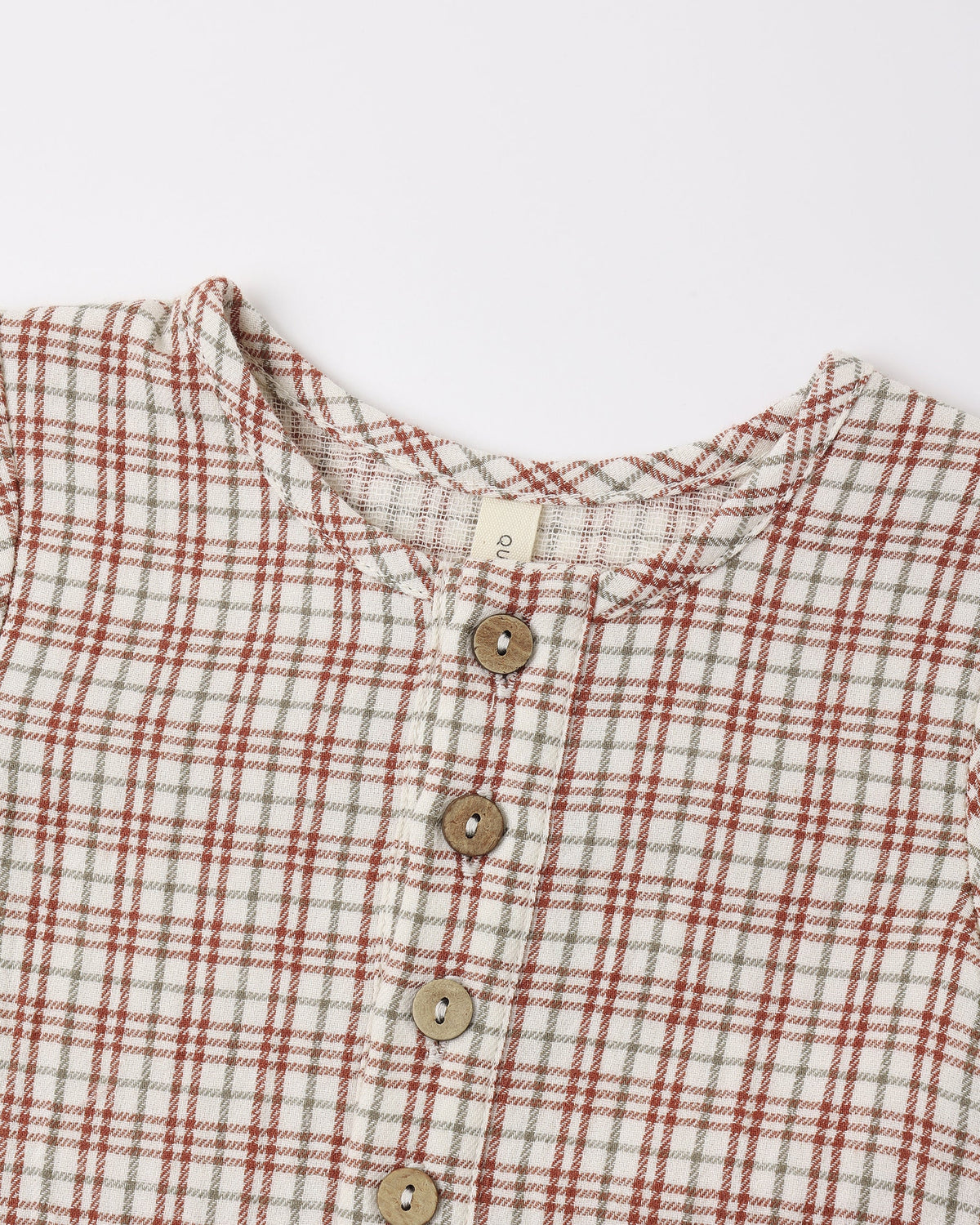 Woven Jumpsuit Christmas Plaid | Quincy Mae