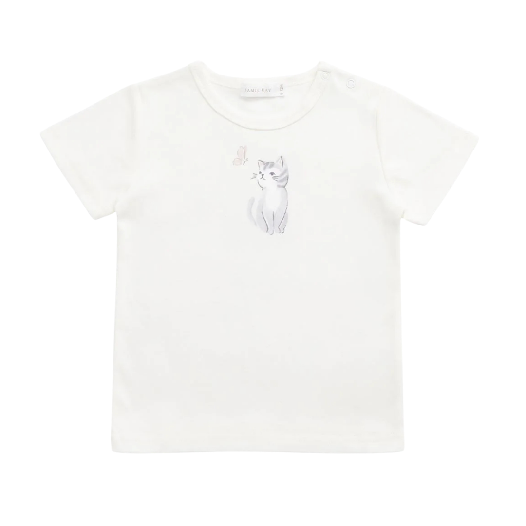 Aude Tee Little Moon Parchment | Jamie Kay