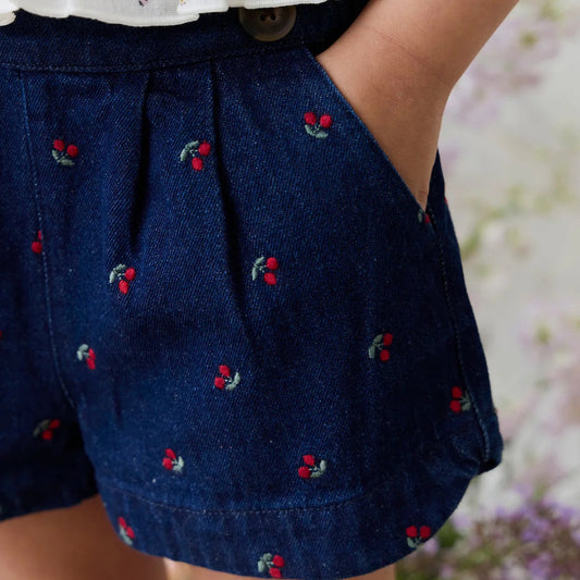 Jardine Short Cerise Denin | Jamie Kay