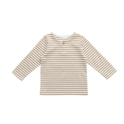 Pima Cotton Shae Top Brioche Stripes | Jamie Kay