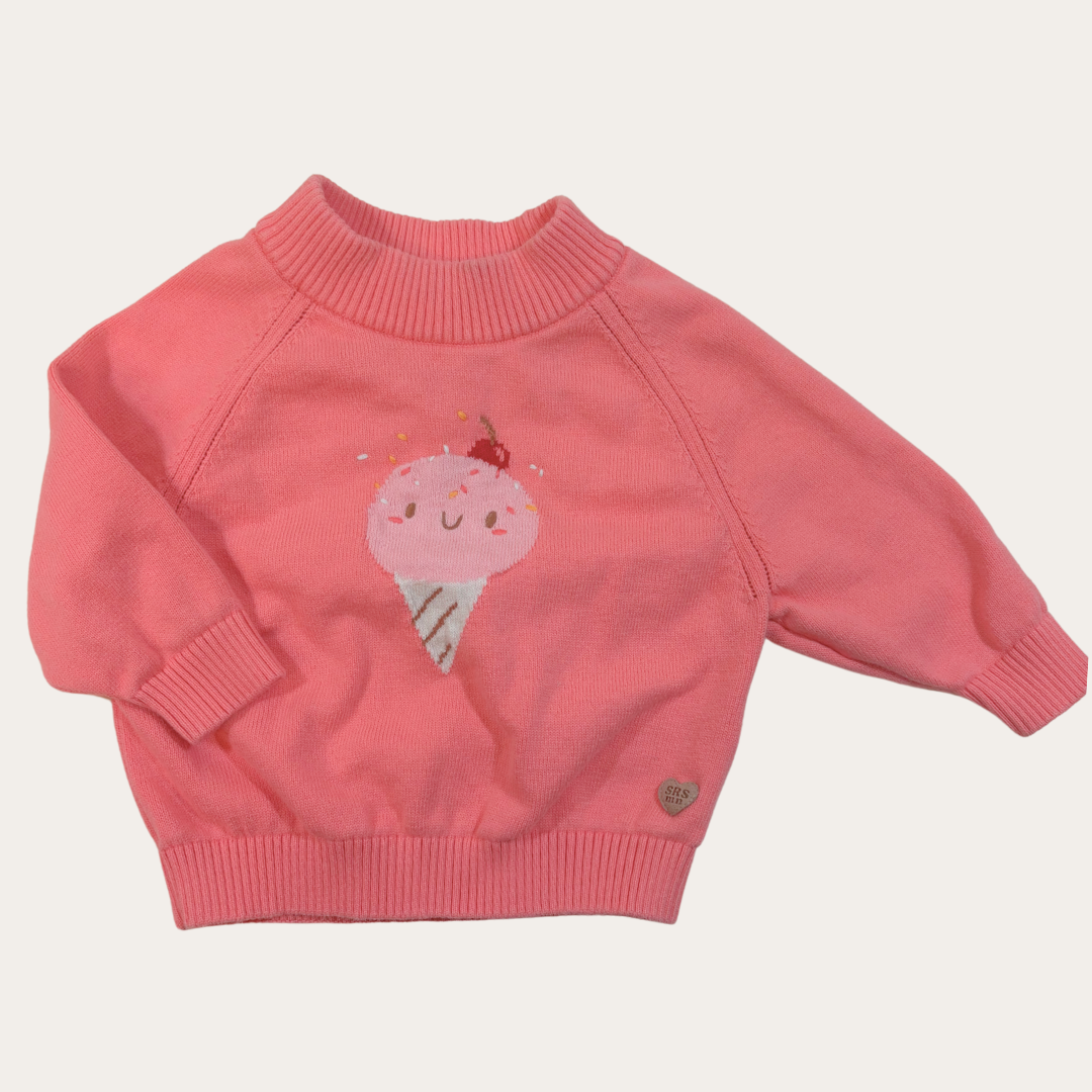 SM | Chandail crème glacée Souris Mini 12-18 mois