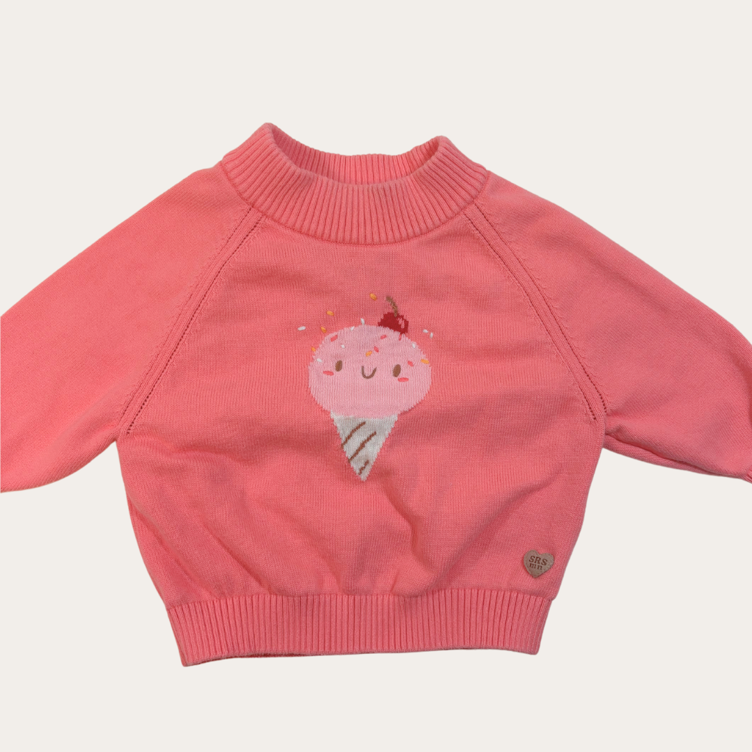 SM | Chandail crème glacée Souris Mini 12-18 mois