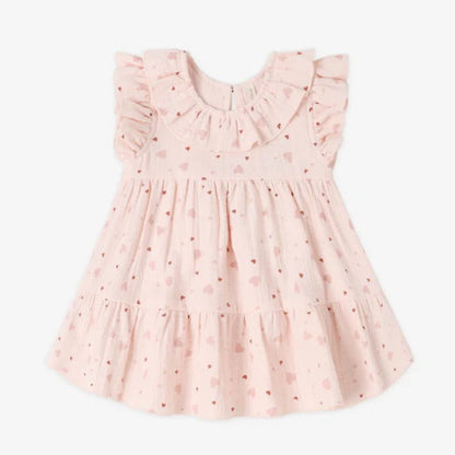 Charlotte Dress Heart Confetti | Quincy Mae