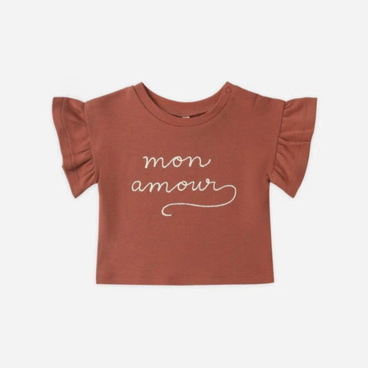 Flutter Tee Mon Amour | Quincy Mae