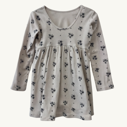 SM | Ribbed dress and bloomer Quincy Mae 2-3Y