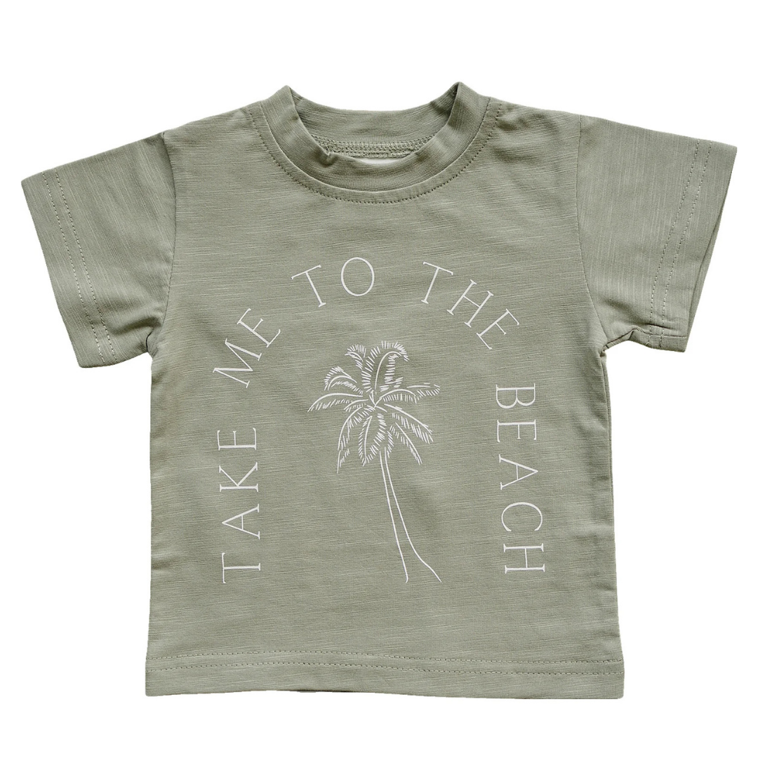 Take Me To The Beach Tee | Mebie Baby