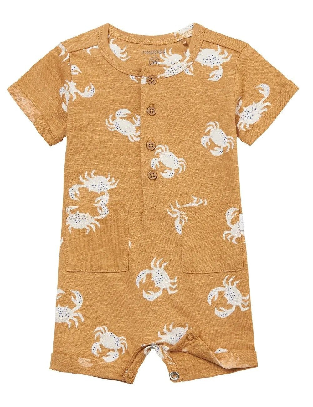 Short-sleeved crab jumpsuit | Noppies