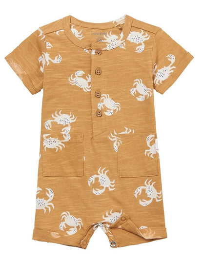 Short-sleeved crab jumpsuit | Noppies