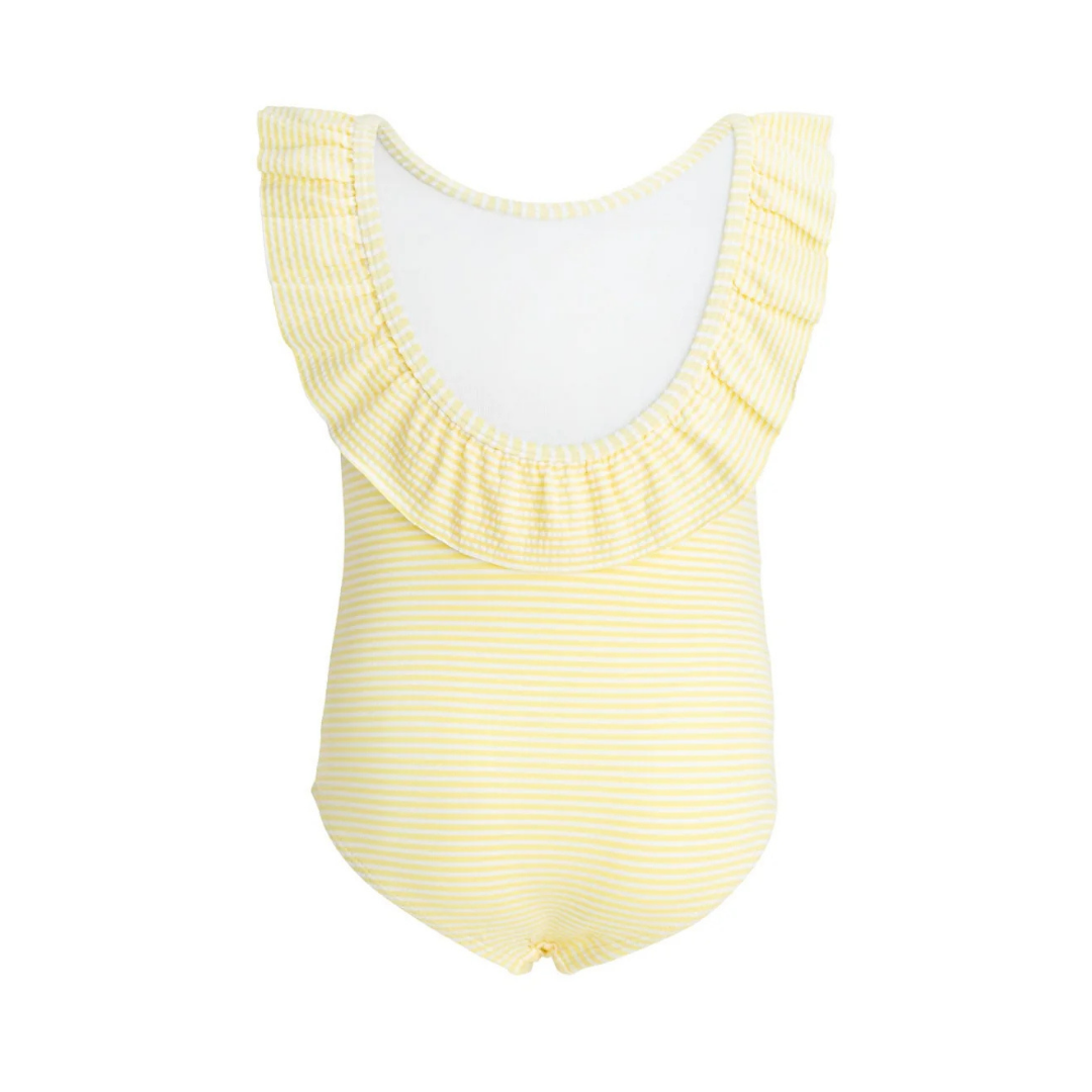 Emmeline Swimsuit Camomile Stripe | Jamie Kay