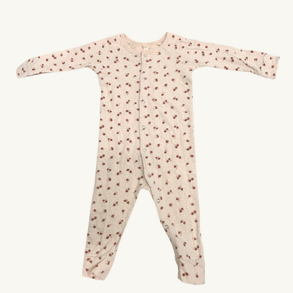 SM | Combinaison Quincy Mae pointelle floral 6-12 mois